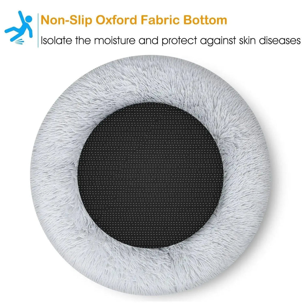 Soft Fleece Pet Bed – Warm Cozy Nest for Dogs & Cats STTM