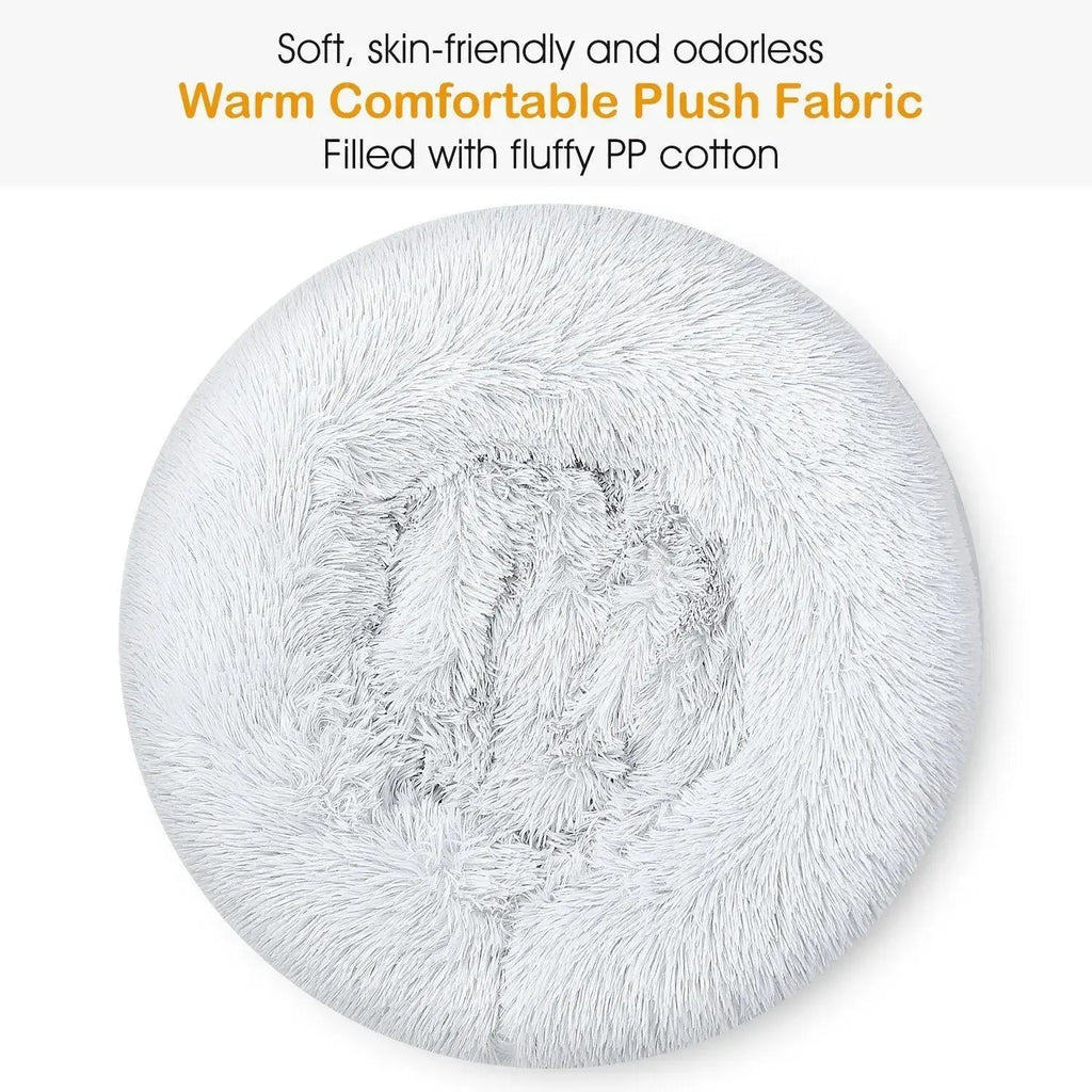 Soft Fleece Pet Bed – Warm Cozy Nest for Dogs & Cats STTM