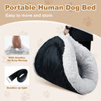 Soft Dog Bed – Large Washable Bed for Easy Carry & Comfort