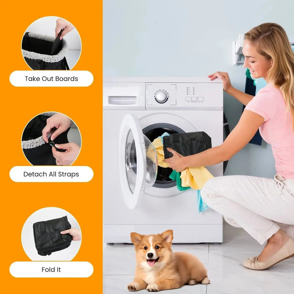 Small Pet Car Seat – Cozy Console Booster for Dogs & Cats STTM