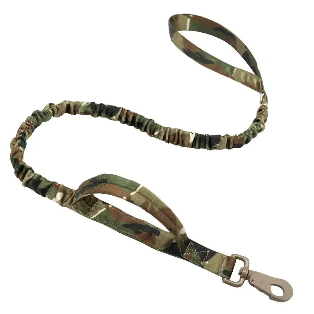 Tactical K9 Leash – Heavy Duty Adjustable Bungee STTM