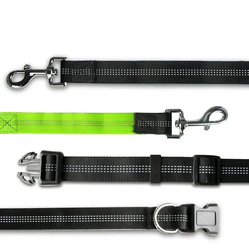 Hands-Free Leash – Bungee Dog Leash with Storage Pouch & Soft Handles STTM