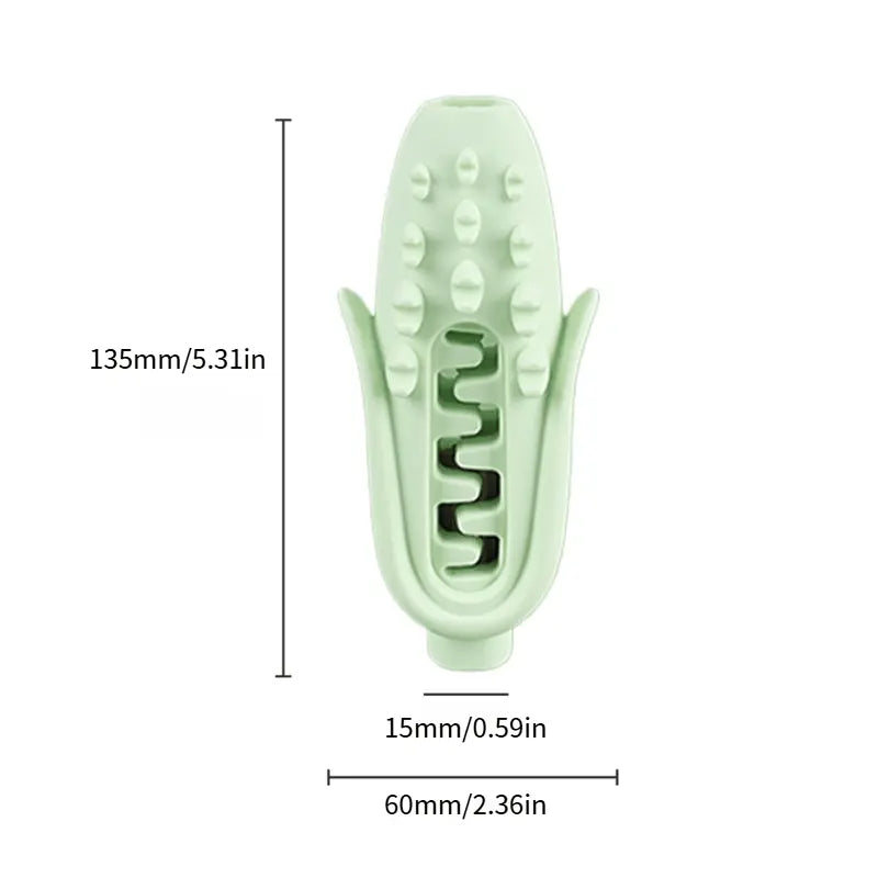 Corn Dog Chew Toy – Silicone Teething & Dental Toy