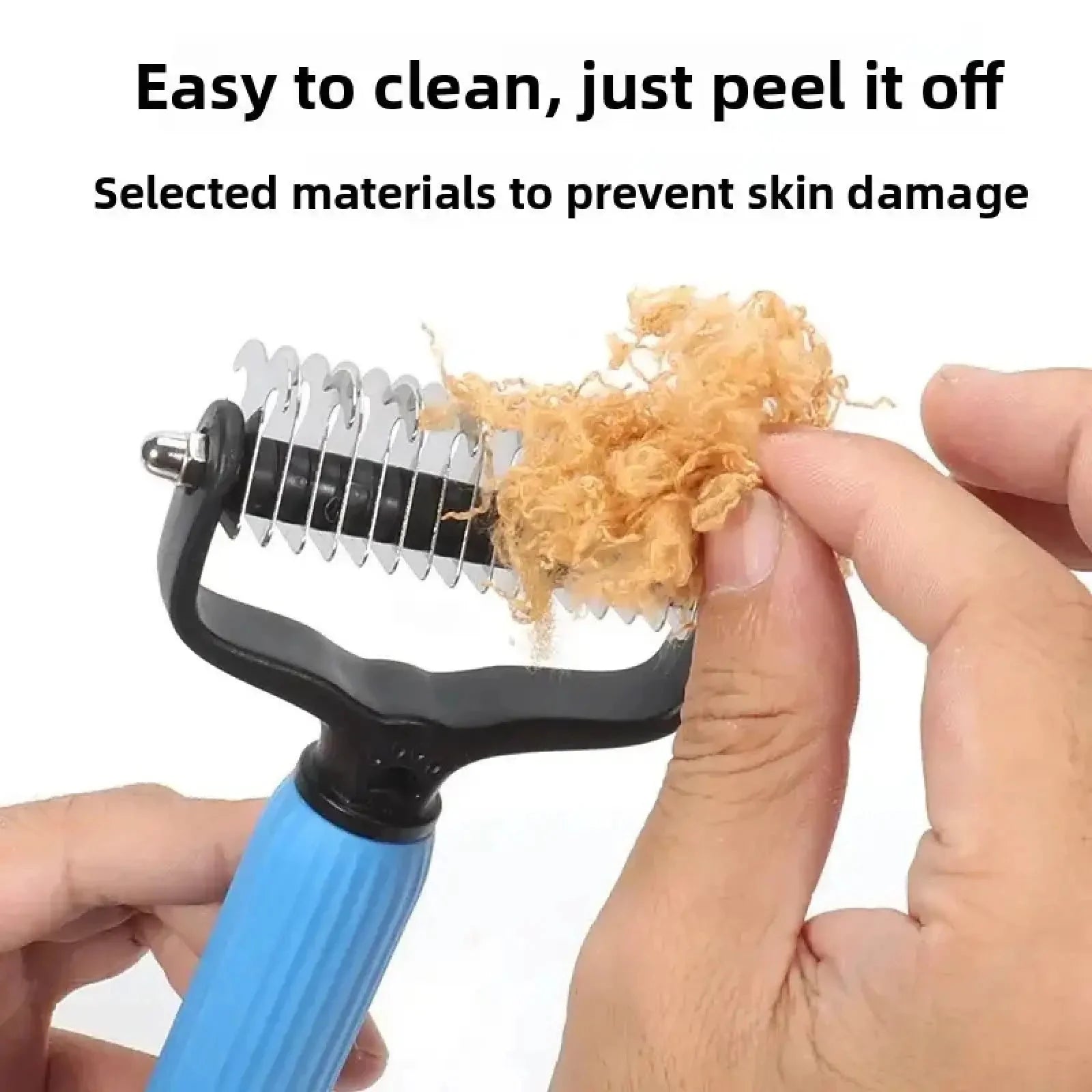 Dog Grooming Comb – Shedding & Detangling Tool