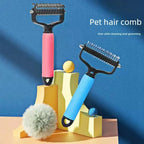 Dog Grooming Comb – Shedding & Detangling Tool