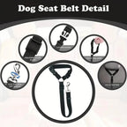Adjustable Dog Car Seat Belt