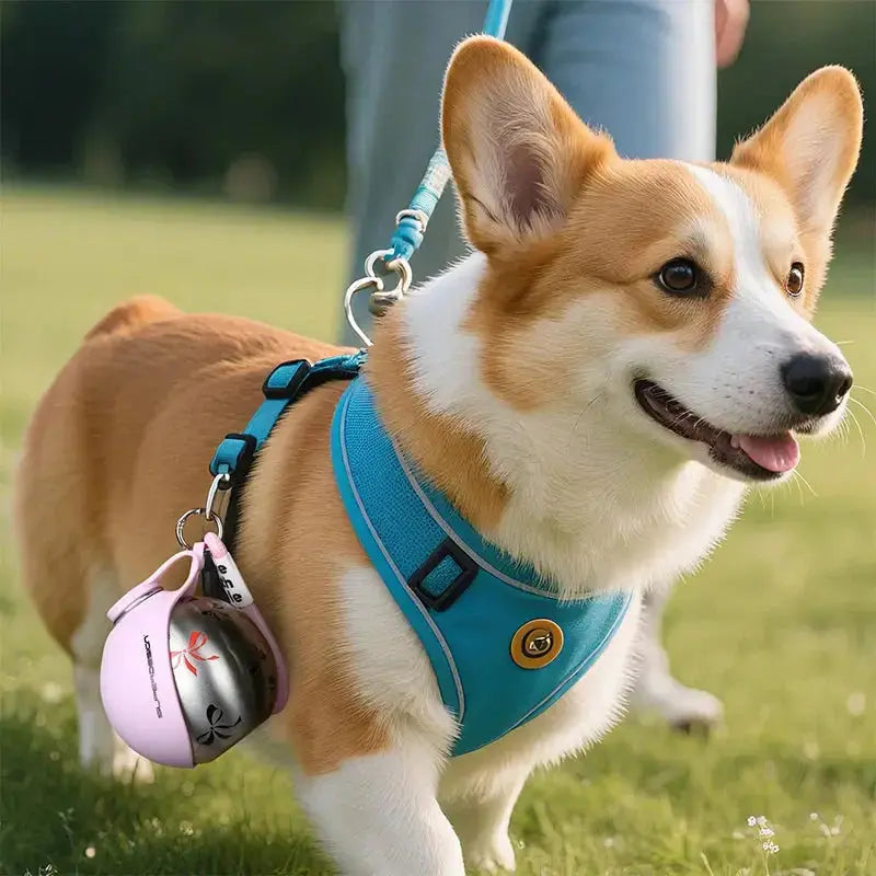 Portable Dog Water Bottle – Leak-Proof Travel Bottle with Bowl Fursera