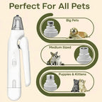 2-in-1 Pet Nail Trimmer & Grinder with LED Light Fursera
