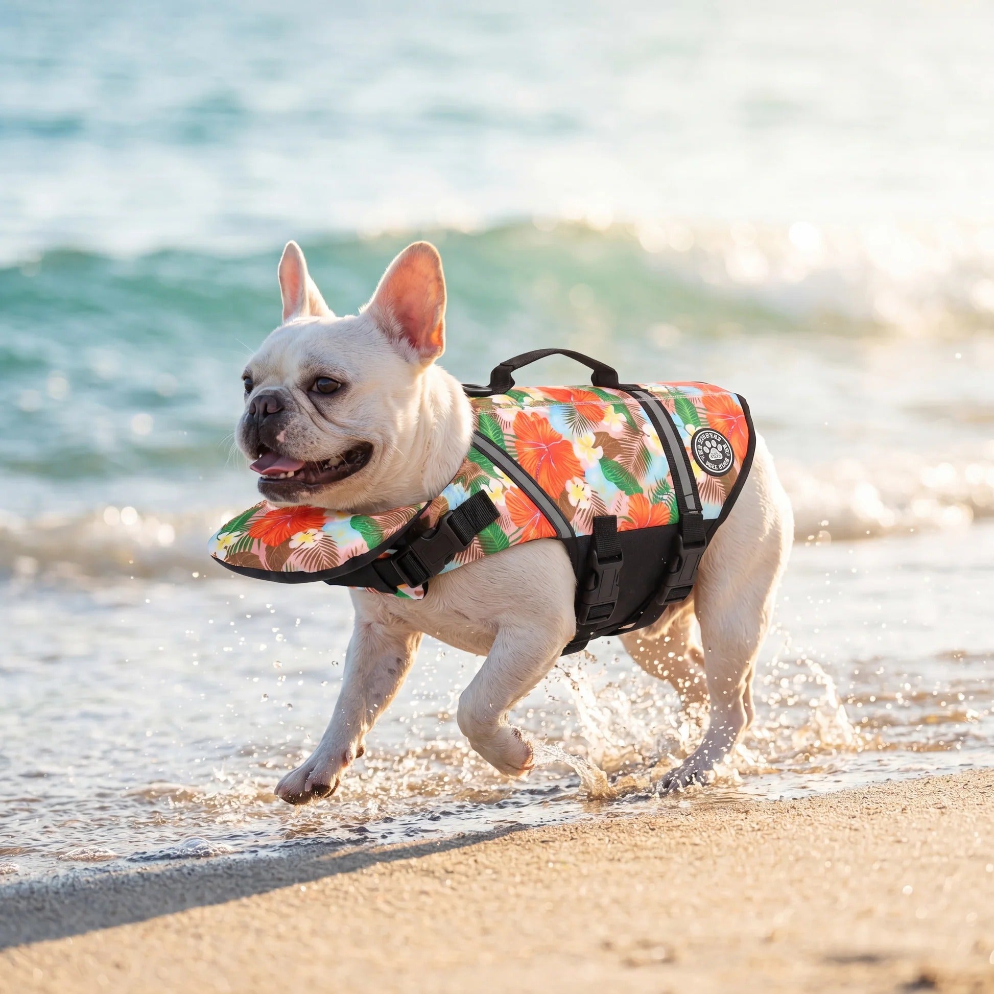 Dog Life Jacket with Head Support
