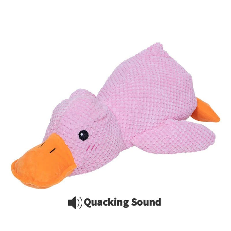 Squeaky Calming Duck Toy