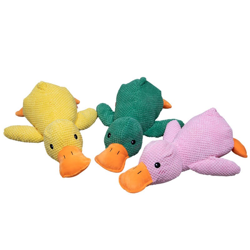 Squeaky Calming Duck Toy