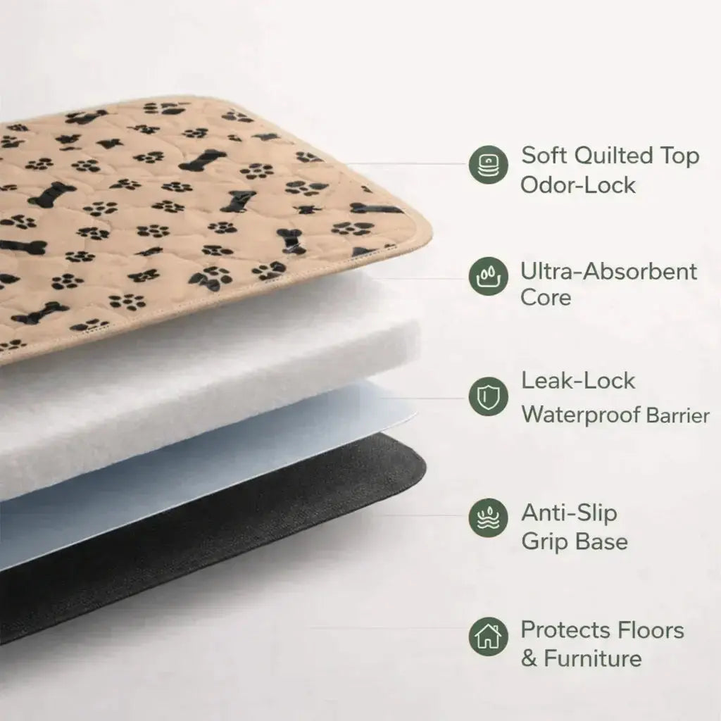 Washable Leak Guard Pee Pad Fursera