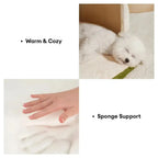Cozy Cave Pet Bed – Warm Cat & Dog House Fursera