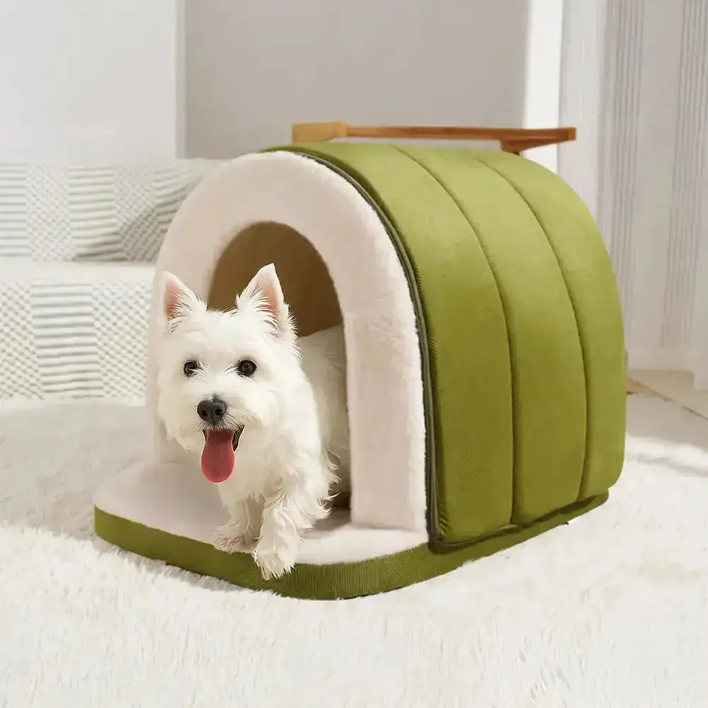 Cozy Cave Pet Bed – Warm Cat & Dog House Fursera