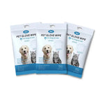 Deodorizing Pet Glove Wipes (18-Pack) Mud- Free Paws Fursera