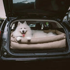 Dog Car Seat Bed – Faux Leather Booster for Medium & Large Dogs Fursera
