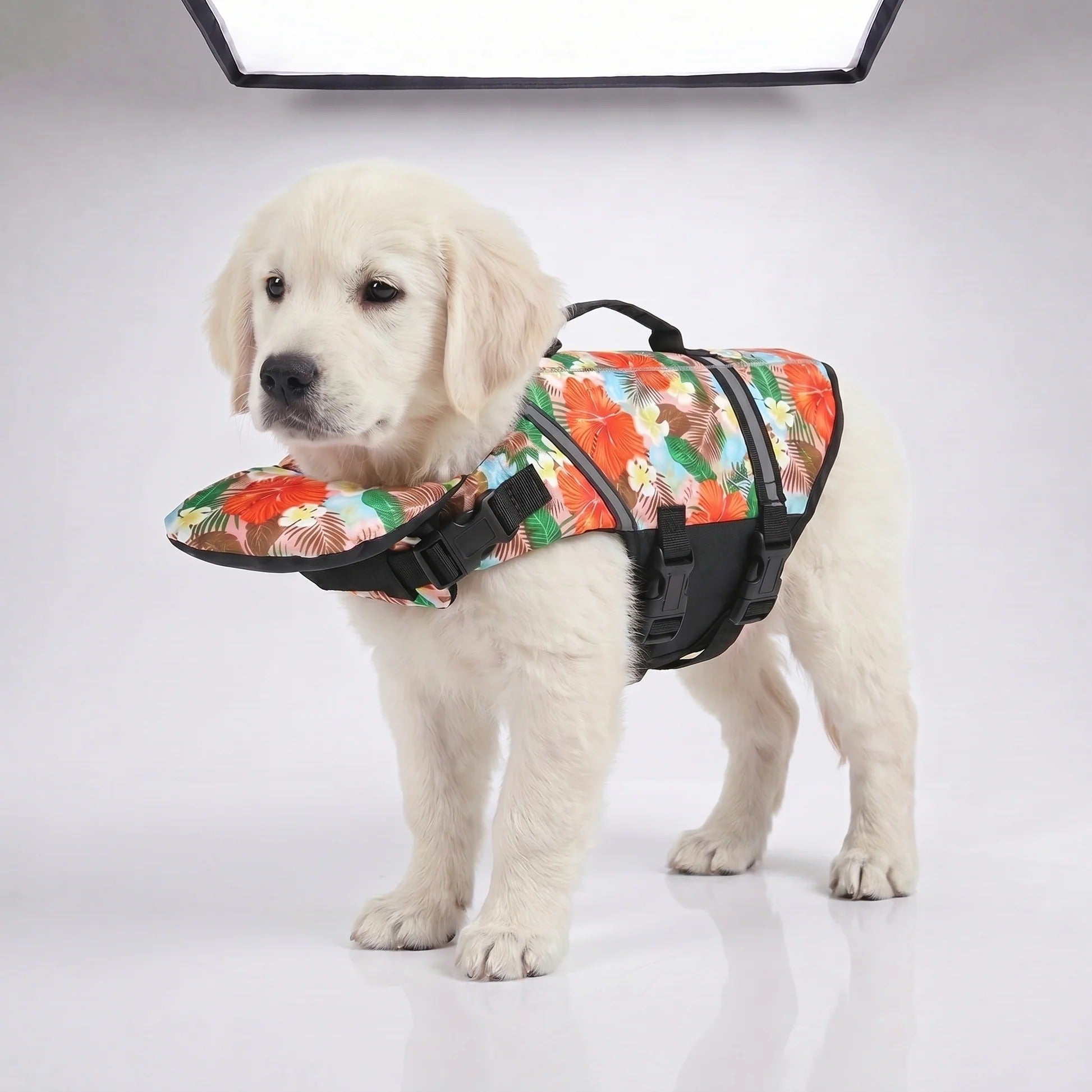Dog Life Jacket with Head Support