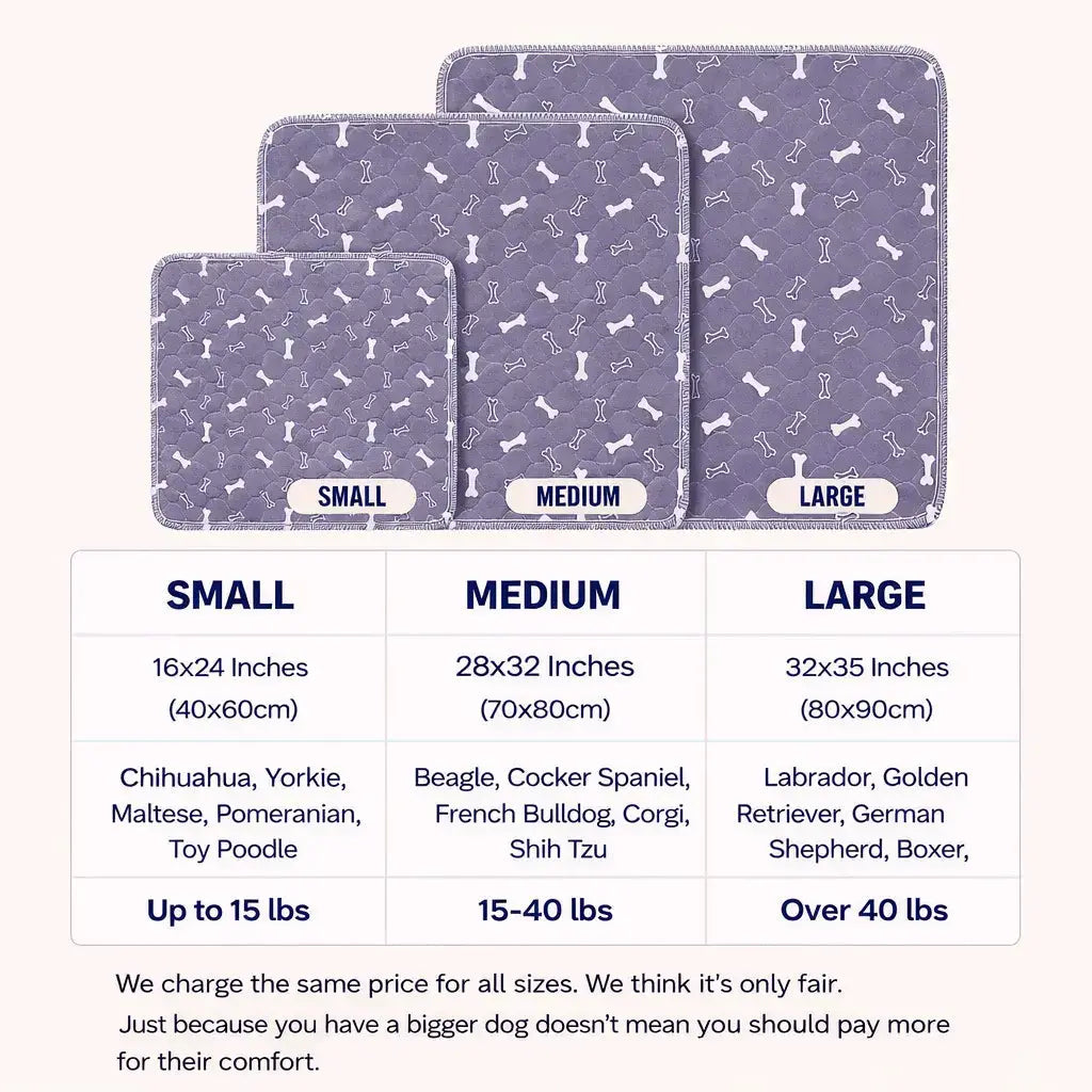 Washable Leak Guard Pee Pad Fursera