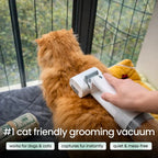 Pet Grooming Vacuum Brush