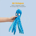 Squeaky Octopus Dog Toys Fursera