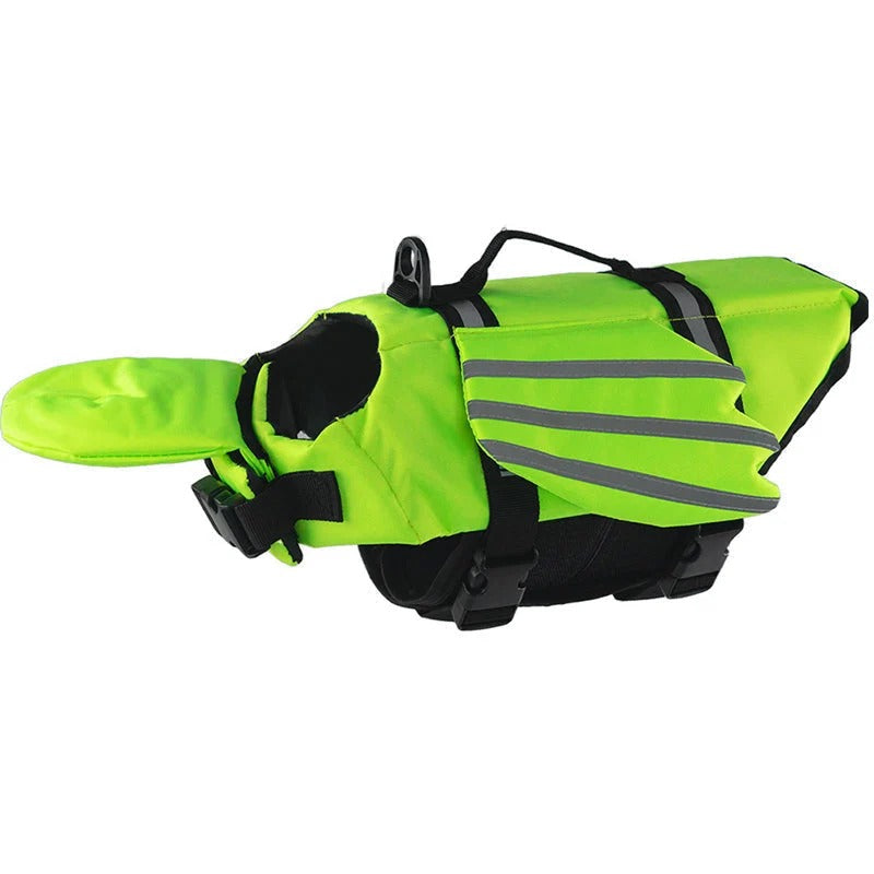 Reflective Angel Wing Dog Life Jacket Quick-Rescue Handle • Breathable Mesh • Reflective Safety