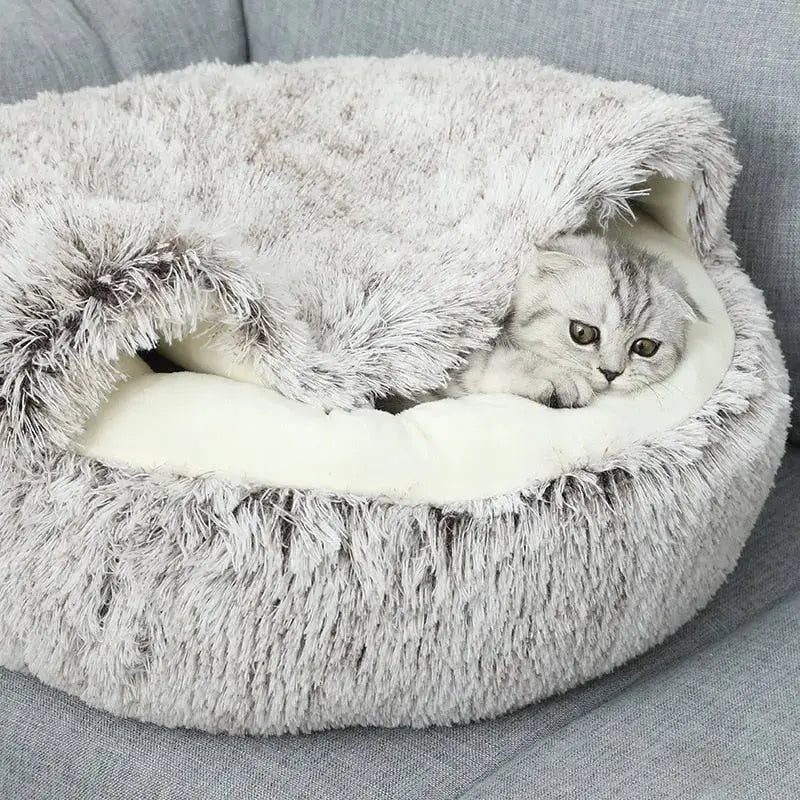 Calming Cowry Pet Bed – Cozy Anti-Anxiety Dog & Cat Bed Fursera