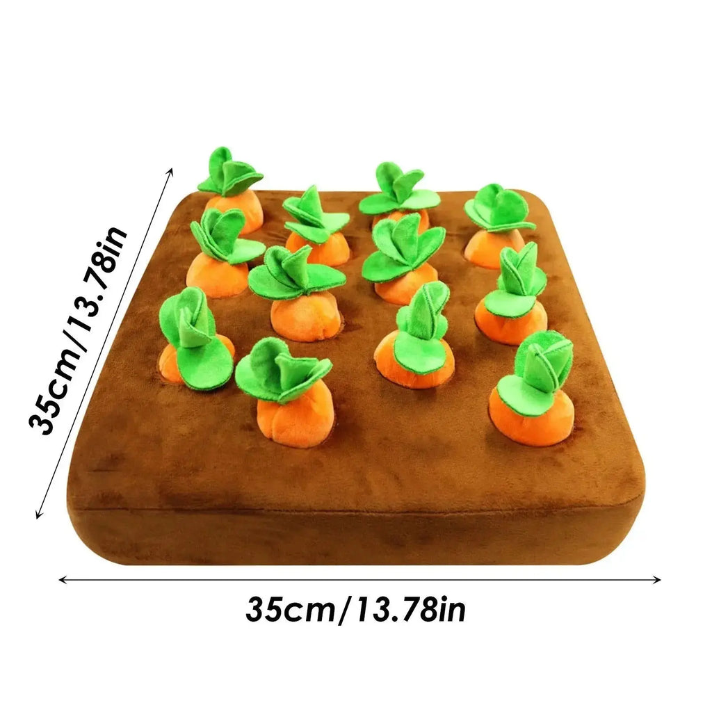 Carrot Garden Interactive Treat-Hiding Toy for Dogs Fursera