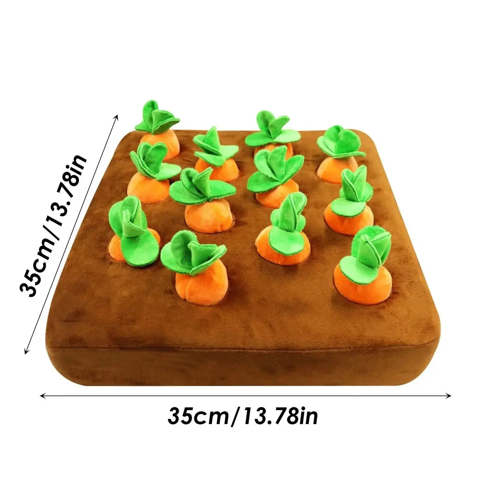 Carrot Garden Interactive Treat-Hiding Toy for Dogs Fursera