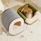 Cozy Cave Pet Bed – Warm Cat & Dog House Fursera