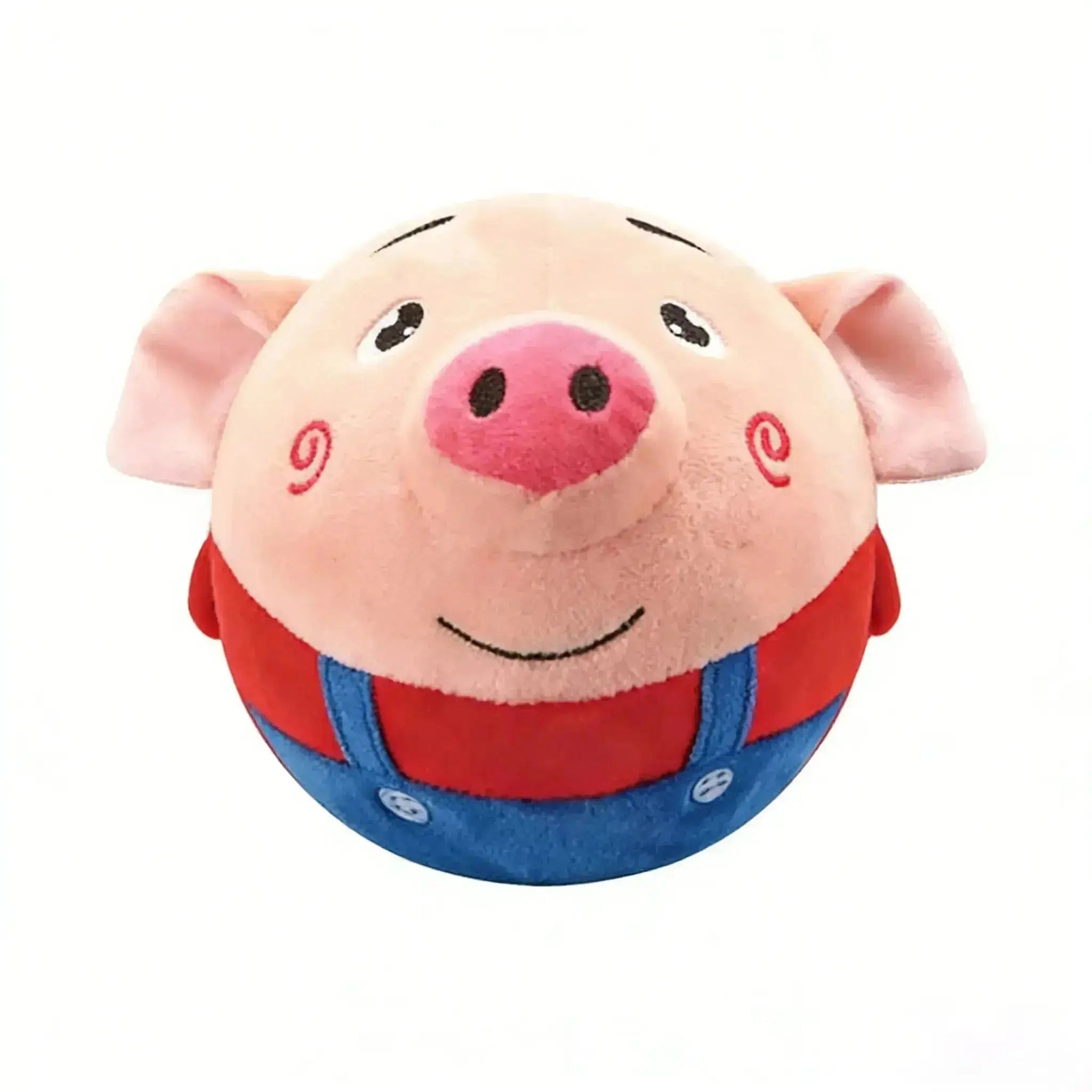 Squeaky Pig Dog Toy – Soft Plush Interactive Chew & Play Toy Fursera