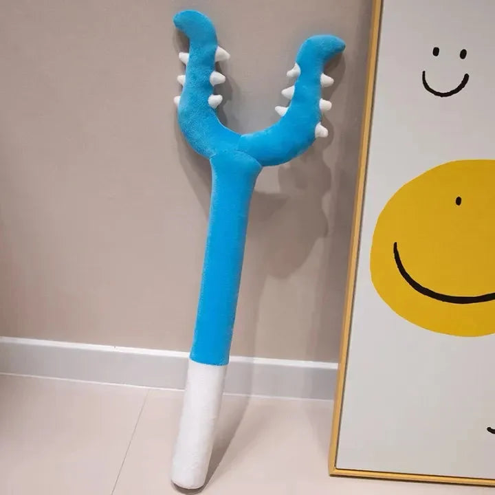 Interactive Plush Cat Toy – Long Teaser Wand for Indoor Cats