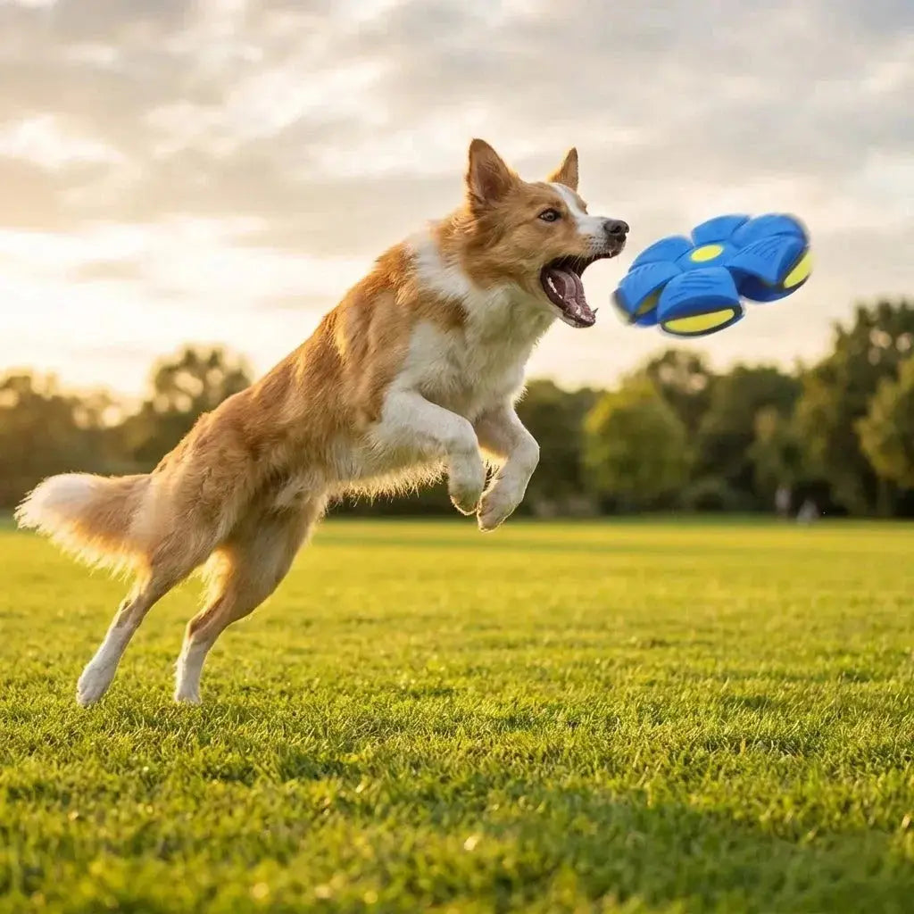 Interactive Frisbee Transforming Dog Toy Ball Fursera