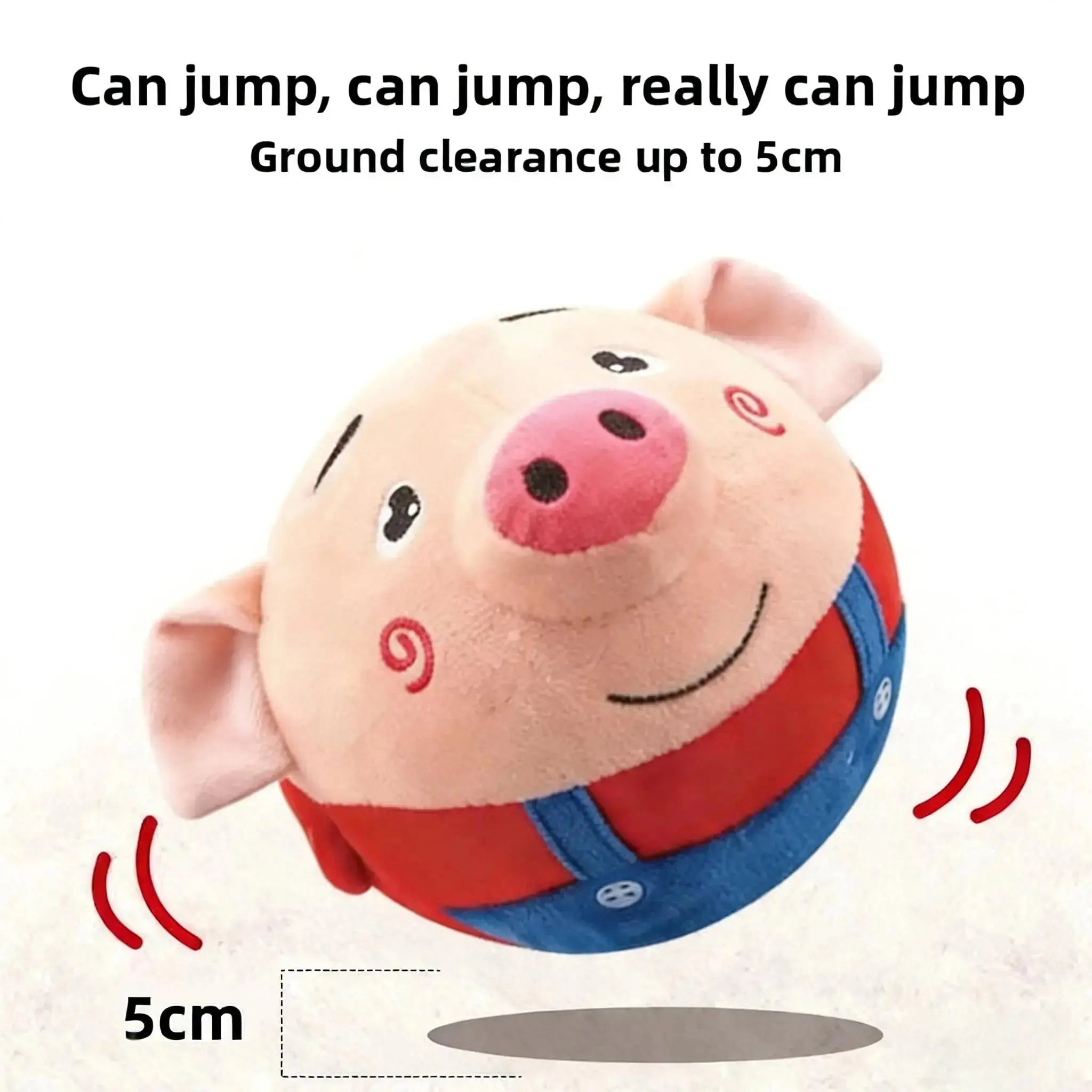 Squeaky Pig Dog Toy – Soft Plush Interactive Chew & Play Toy Fursera