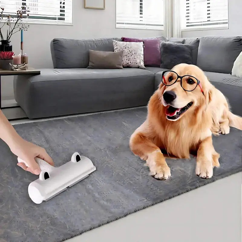 Pet Hair Brush – Reusable Fur Remover for Clothes & Upholstery STTM
