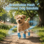 Breathable Mesh Summer Dog Sandals