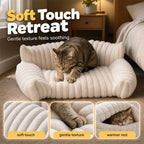 Plush Sofa Pet Bed for Cats & Dogs